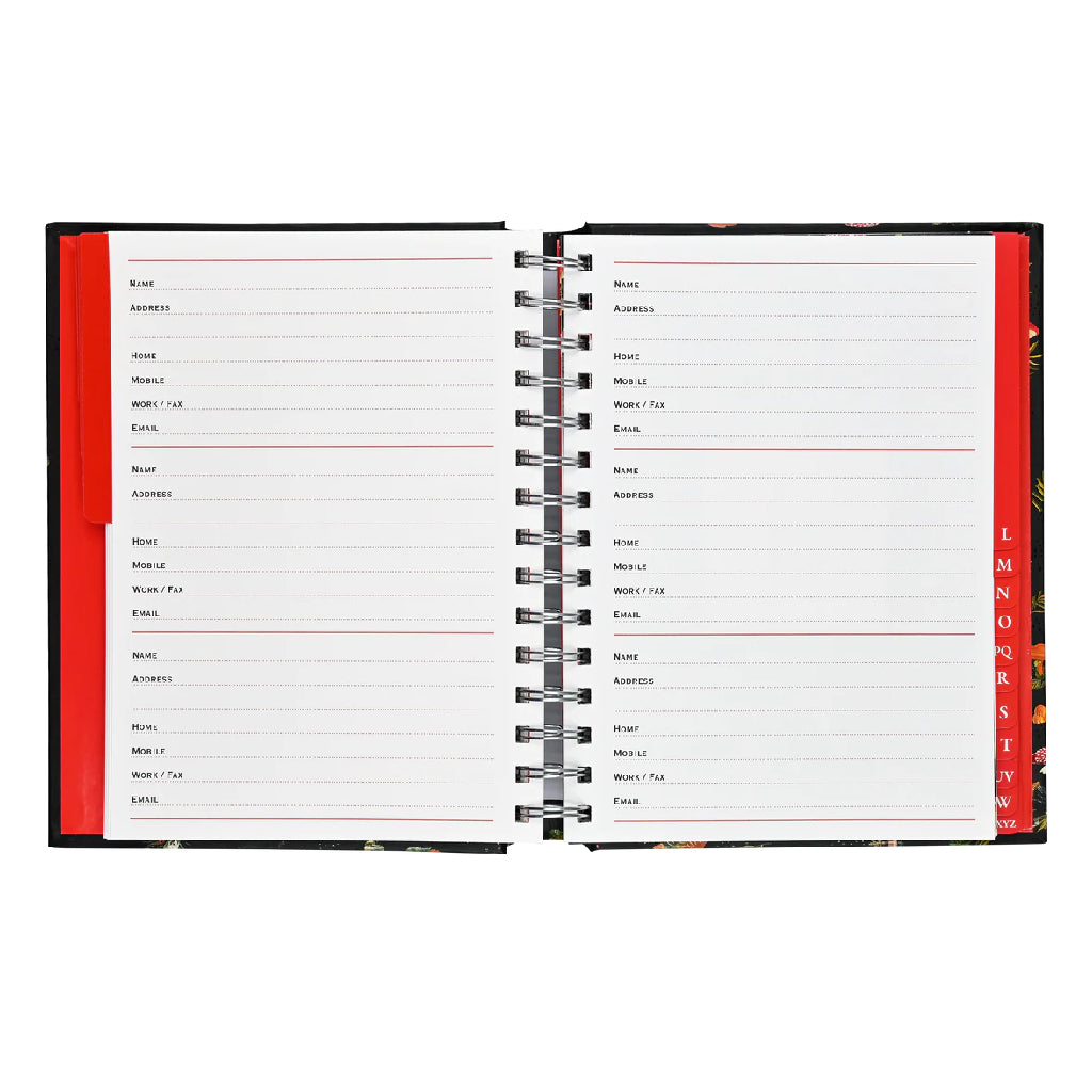 Address Book - Mushrooms