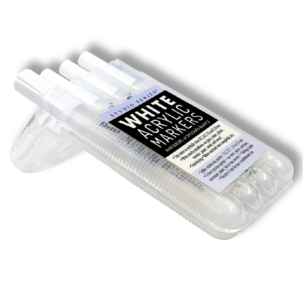 Studio Series White Acrylic Markers