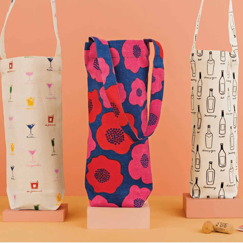 Reusable Wine Gift Bag - Happy Hour Cocktails