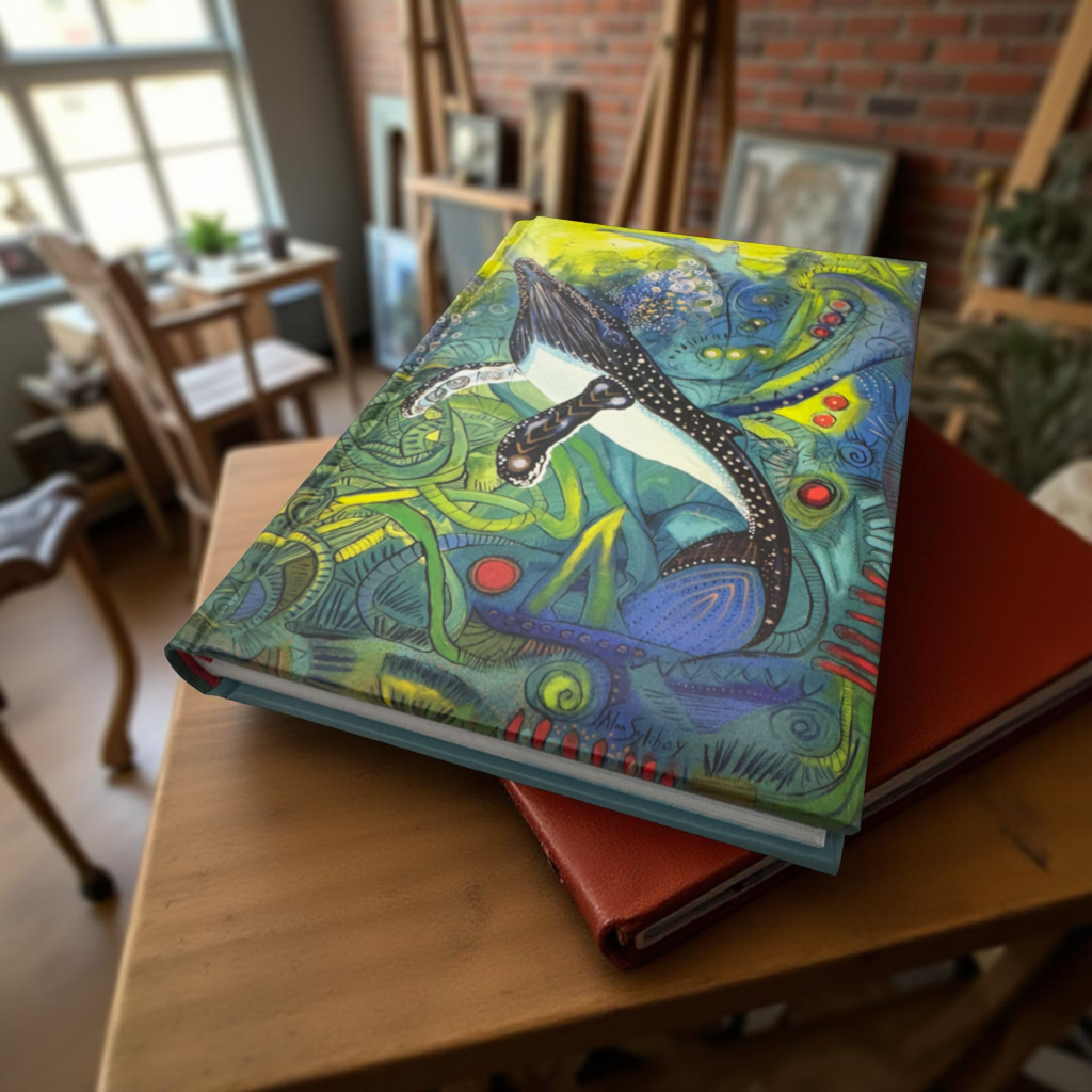 Notebook - Humpback Whale Journal - Alan Syliboy