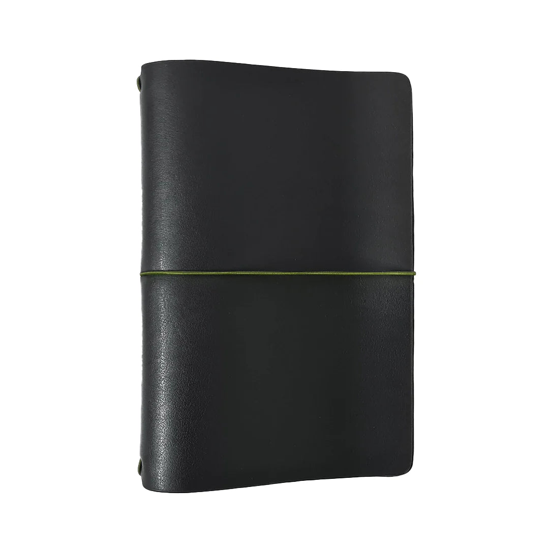 Endless Explorer Refillable Cactus Leather Notebook - Black