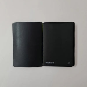 Endless Explorer Refillable Cactus Leather Notebook - Black