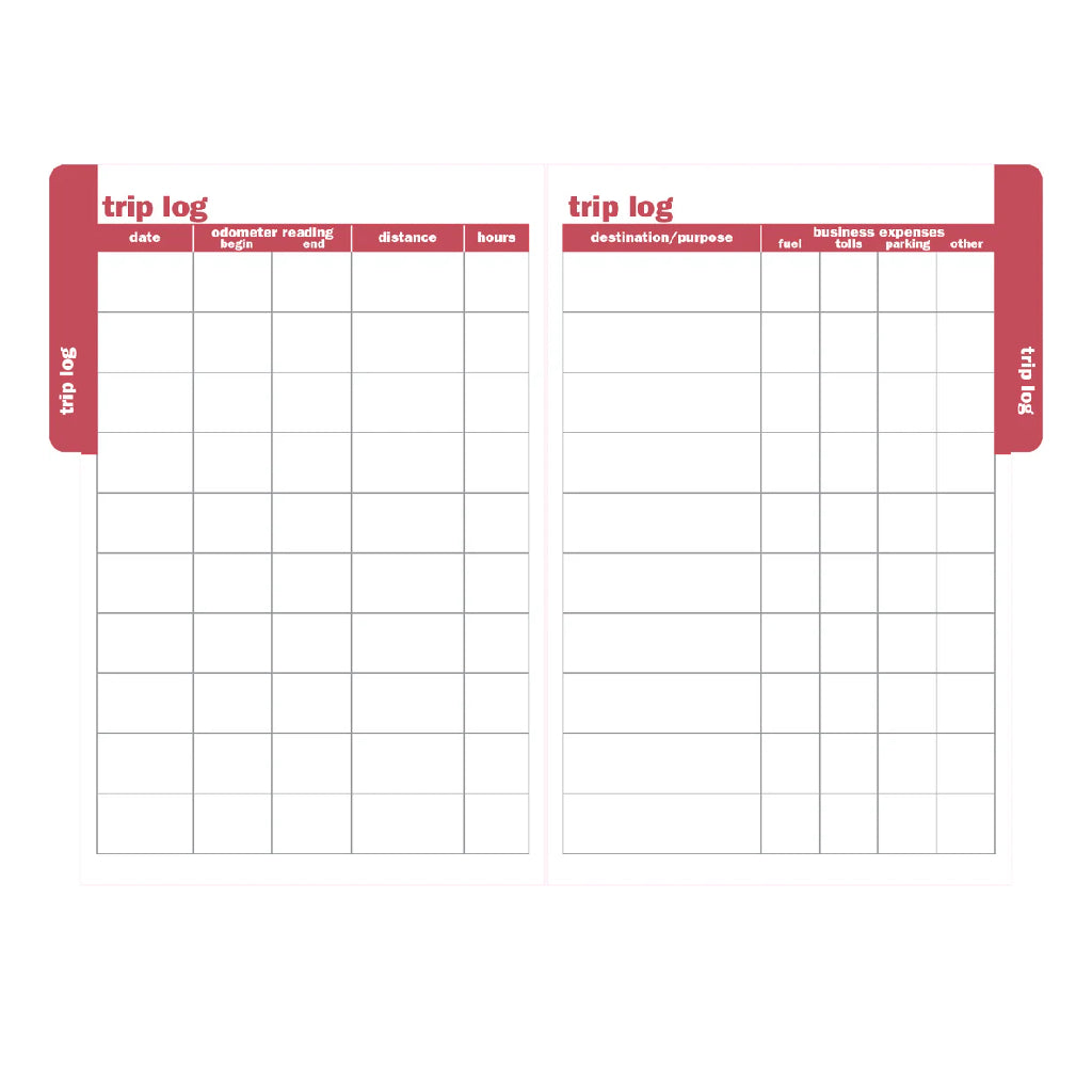 Auto Logbook - Black