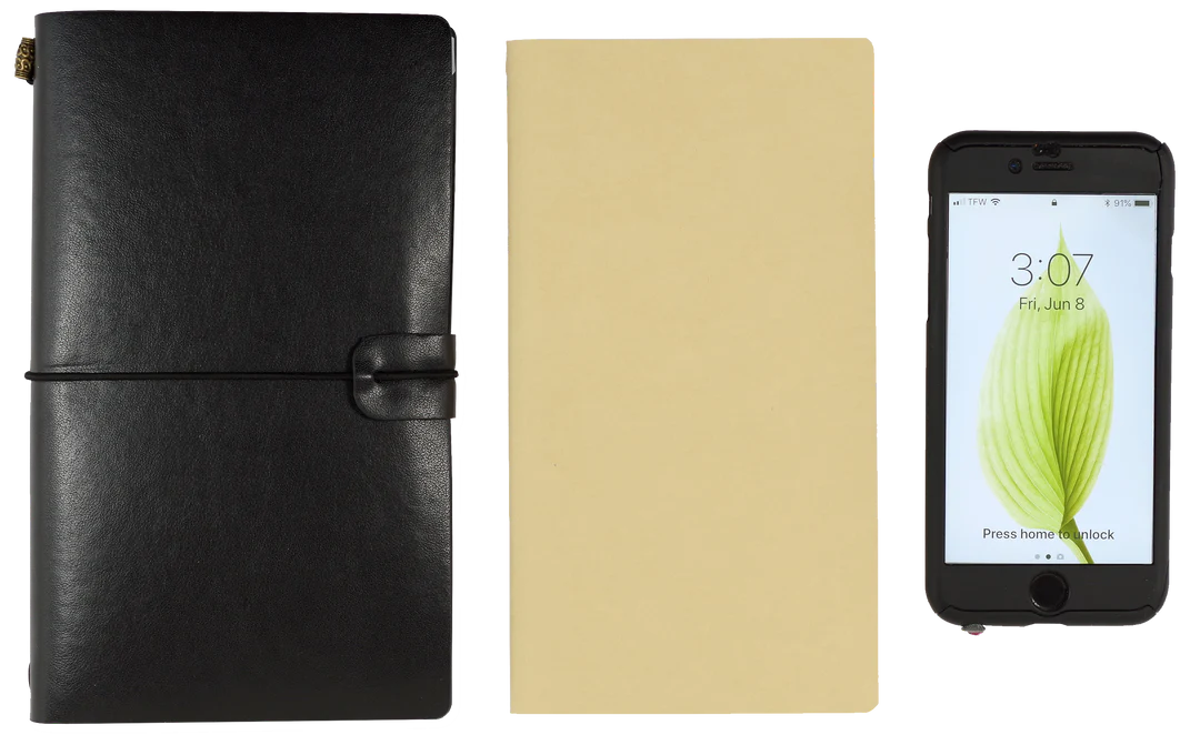 Peter Pauper Voyager Notebook - Black