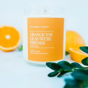 Contrail Candles Soy Candle - Orange You Glad