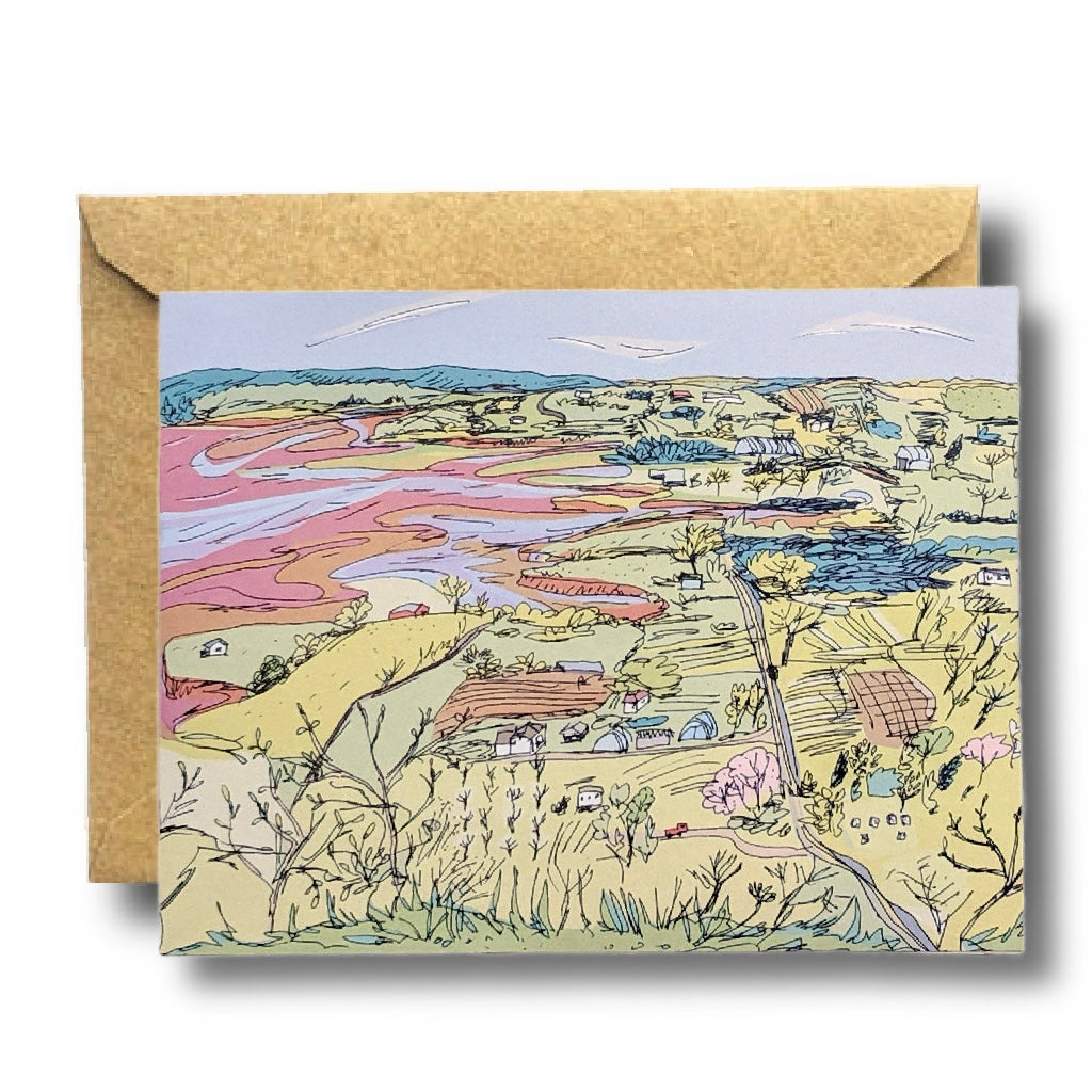 Emma Fitzgerald Greeting Card - Look-Off