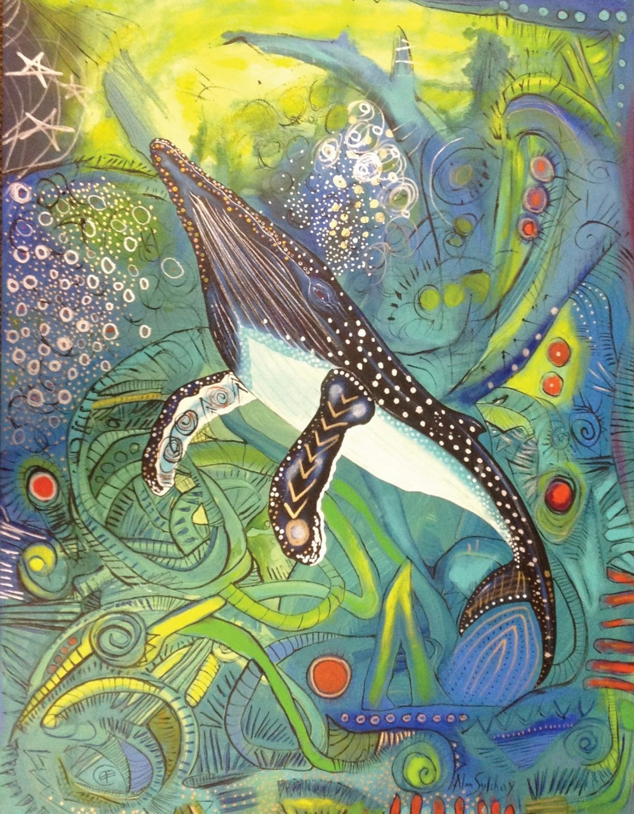 Notebook - Humpback Whale Journal - Alan Syliboy