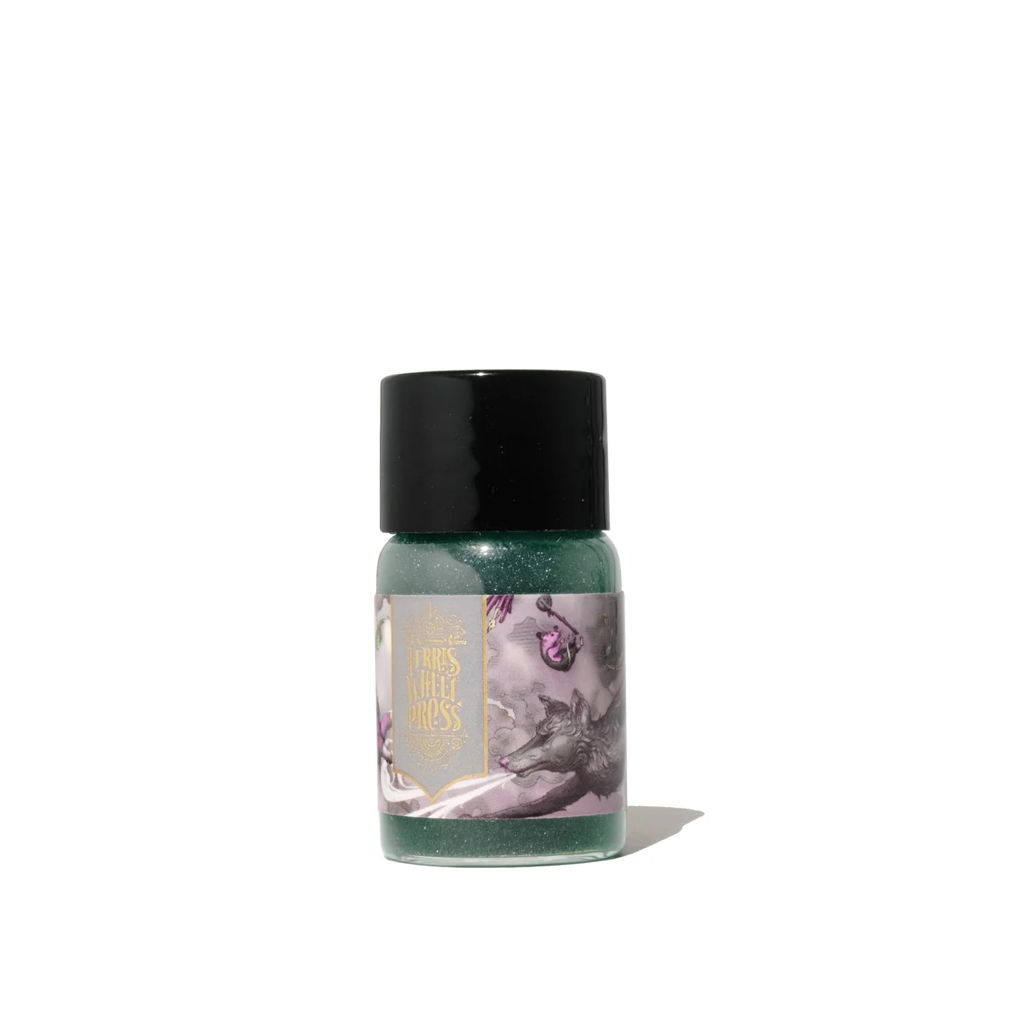 Ferris Wheel Press Bottled Ink - Three Little Pigs, Galeforce Green 10ml