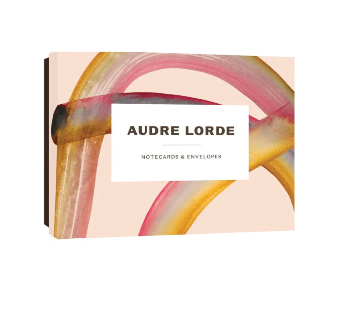 Boxed Notes - Audre Lorde