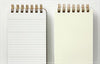 Midori Ring Memo Pad - Black Grain