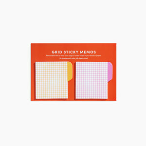 Grid Sticky Memos - Warm