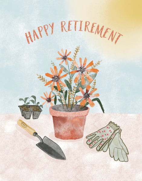Poplar Paper Co. Greeting Card - Happy Retirement
