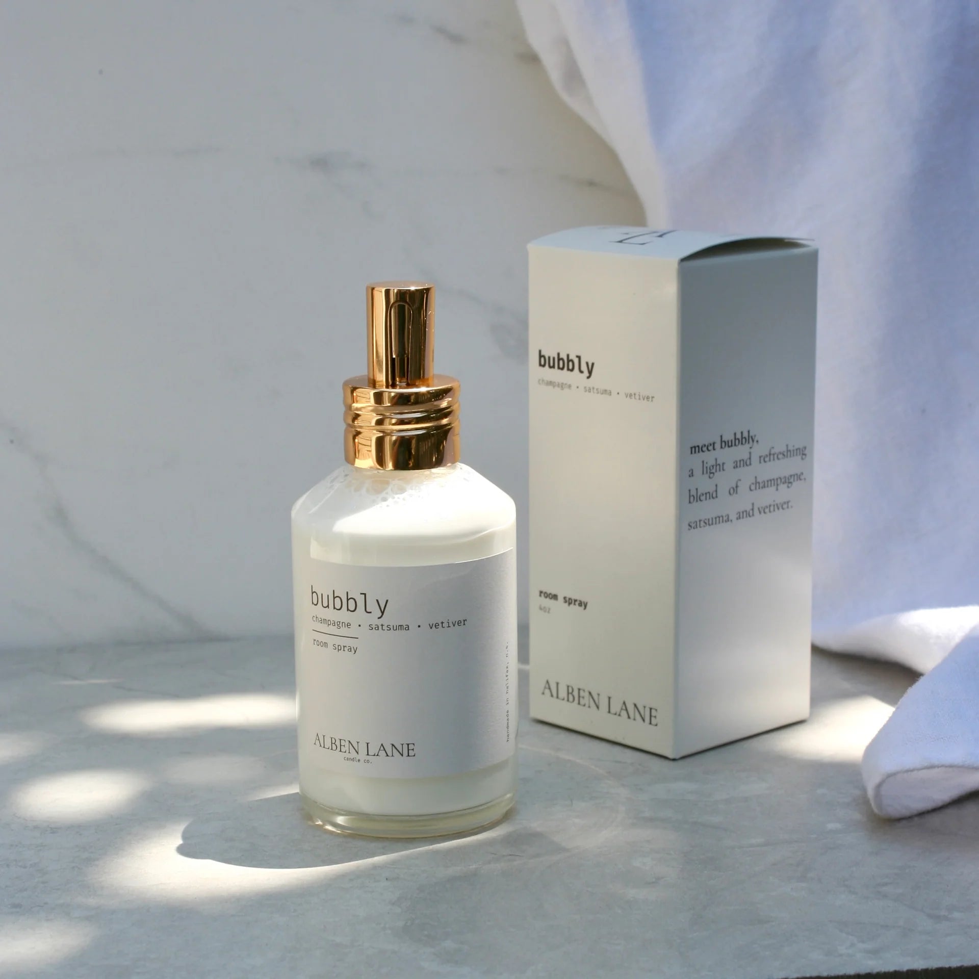 Alben Lane Candle Co. Room Spray - Bubbly