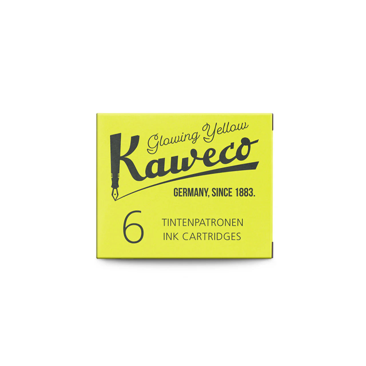 Kaweco Ink Cartridges - Glowing Yellow