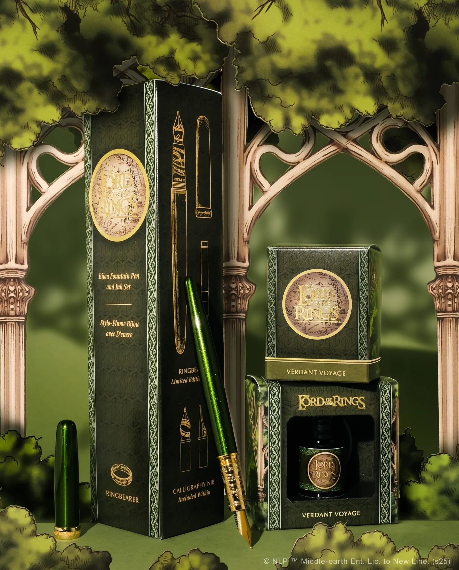 Ferris Wheel Press Bottled Ink - LOTR Verdant Voyage 28ml