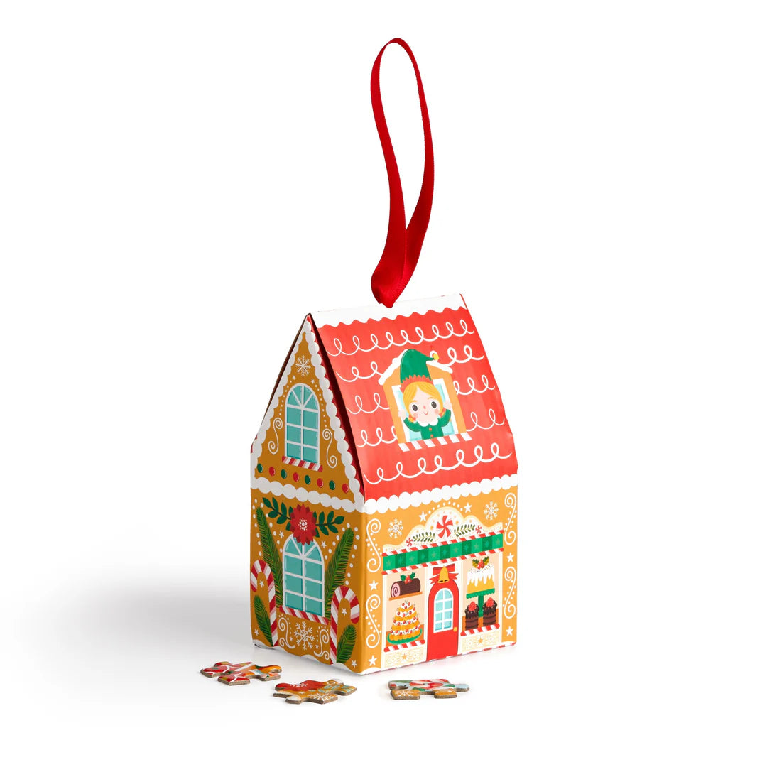 Santa's Bakery 48 Piece Puzzle Ornament