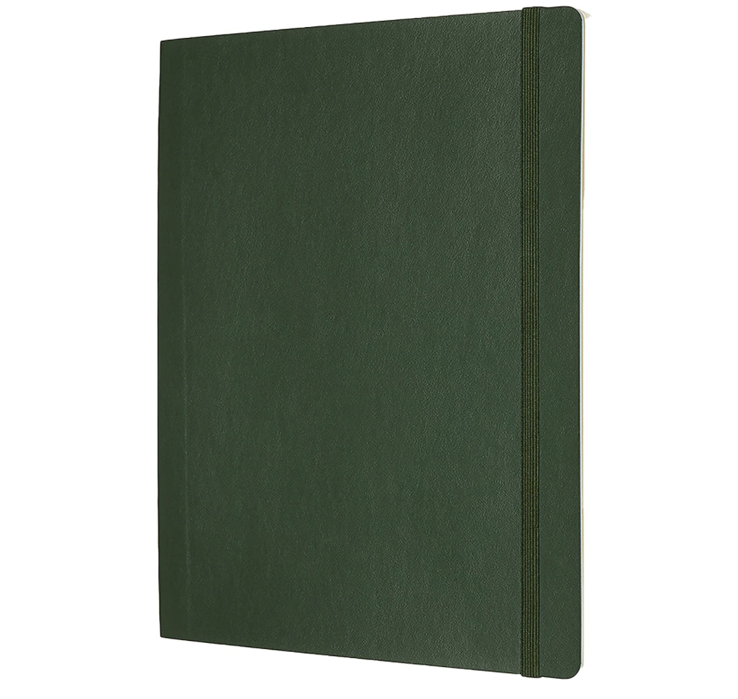 Moleskine Notebook Classic Extra Large Myrtle Green Soft Cover - Dot Grid