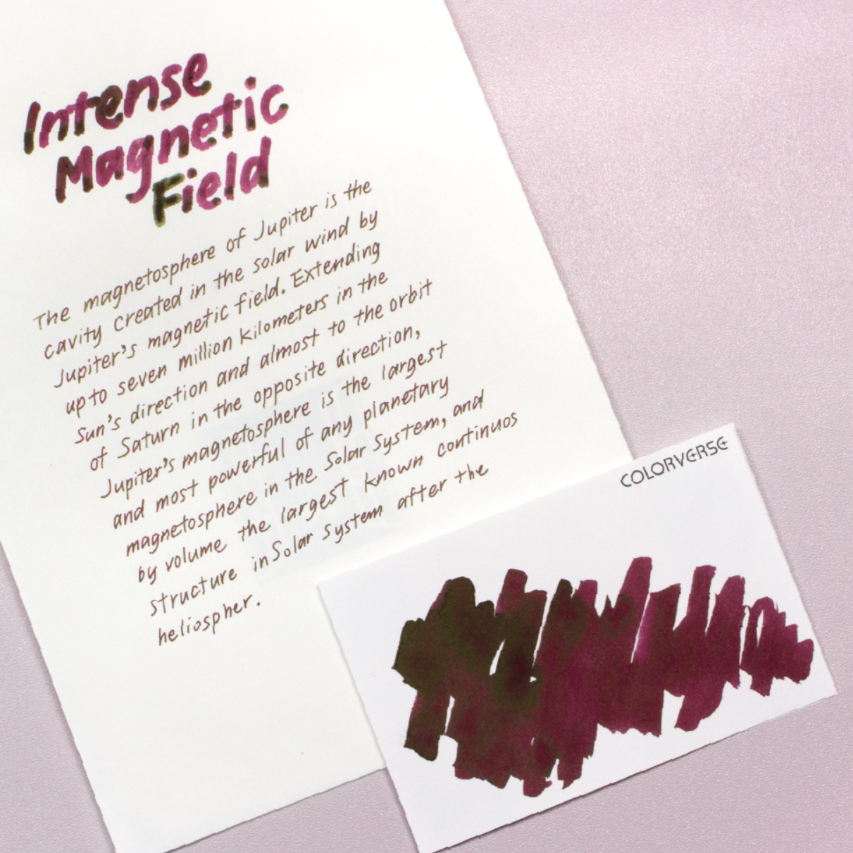 Colorverse Bottled Ink Set - Bow Shock + Intense Magnetic Field