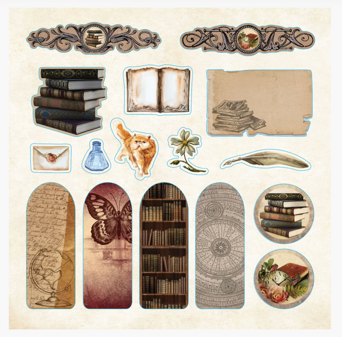 Sticker Book - Bibliophilia Ephemera