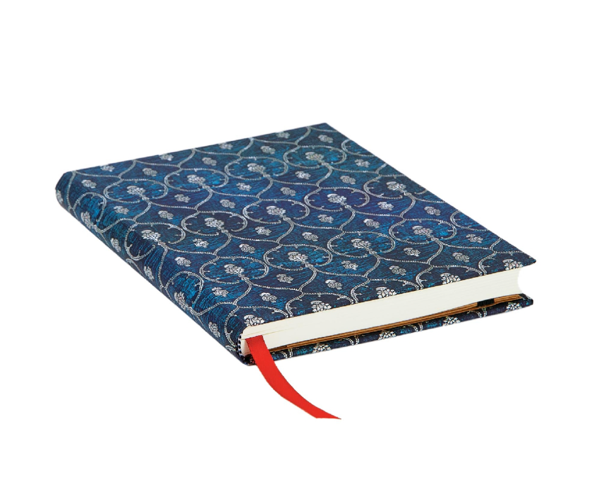 Paperblanks Midi Lined Notebook - Blue Velvet – Duly Noted Stationery