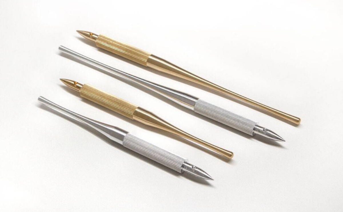 Colorverse Shuttle Nib Holder - Aluminum Long