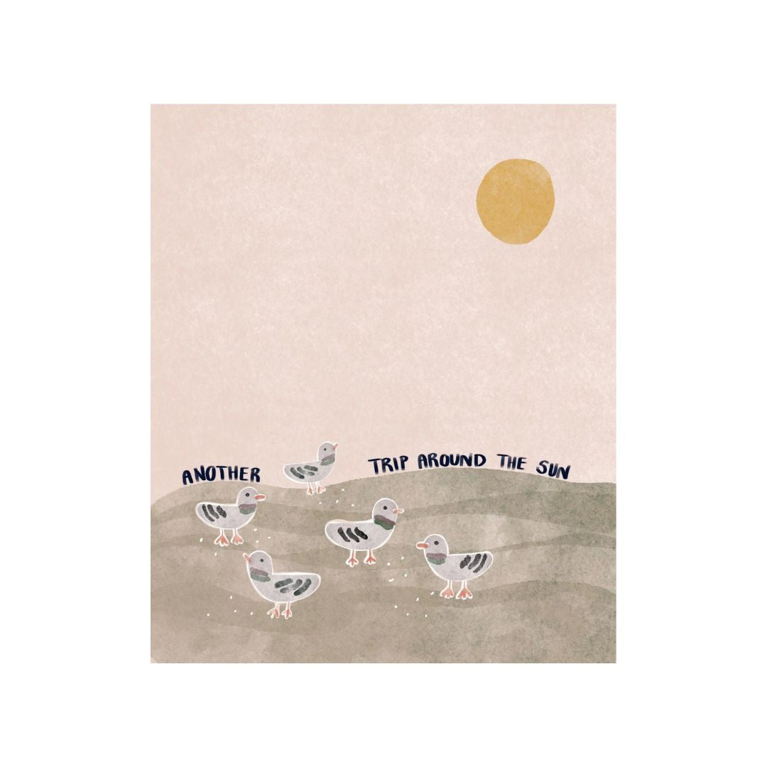 Poplar Paper Co. Greeting Card - Another Trip Around The Sun
