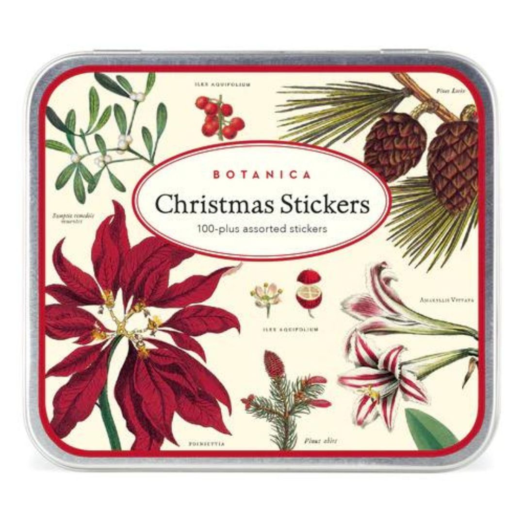 Sticker Tin - Botanica Christmas