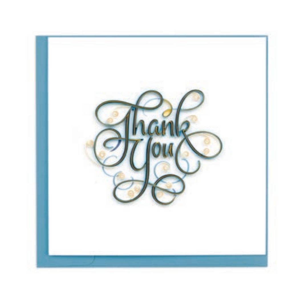 Quilling Card - Thank You
