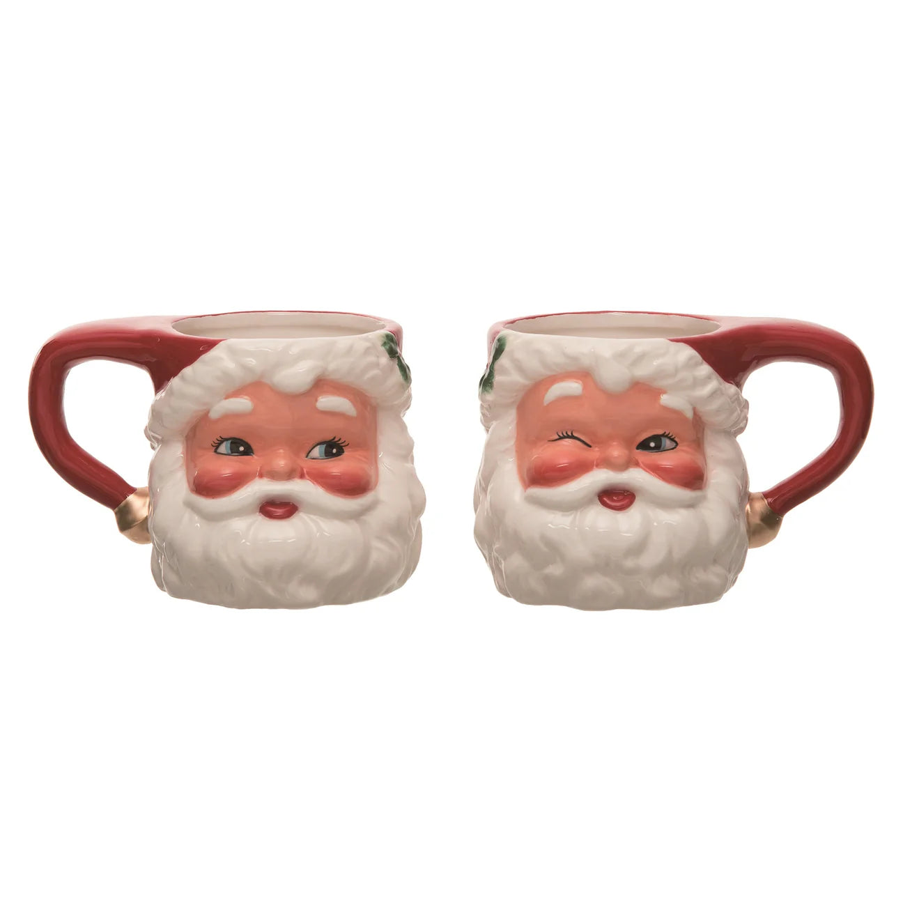 Retro Santa Mini Mug - Assorted