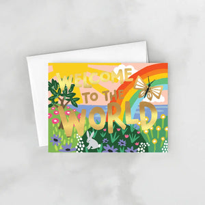 Idlewild Greeting Card - Welcome To The World