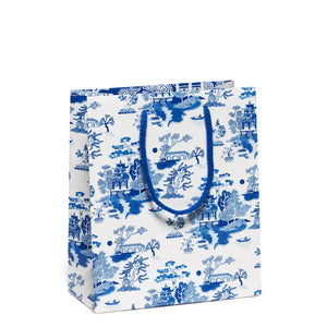 Gift Bag Medium - Blue Chinoiserie