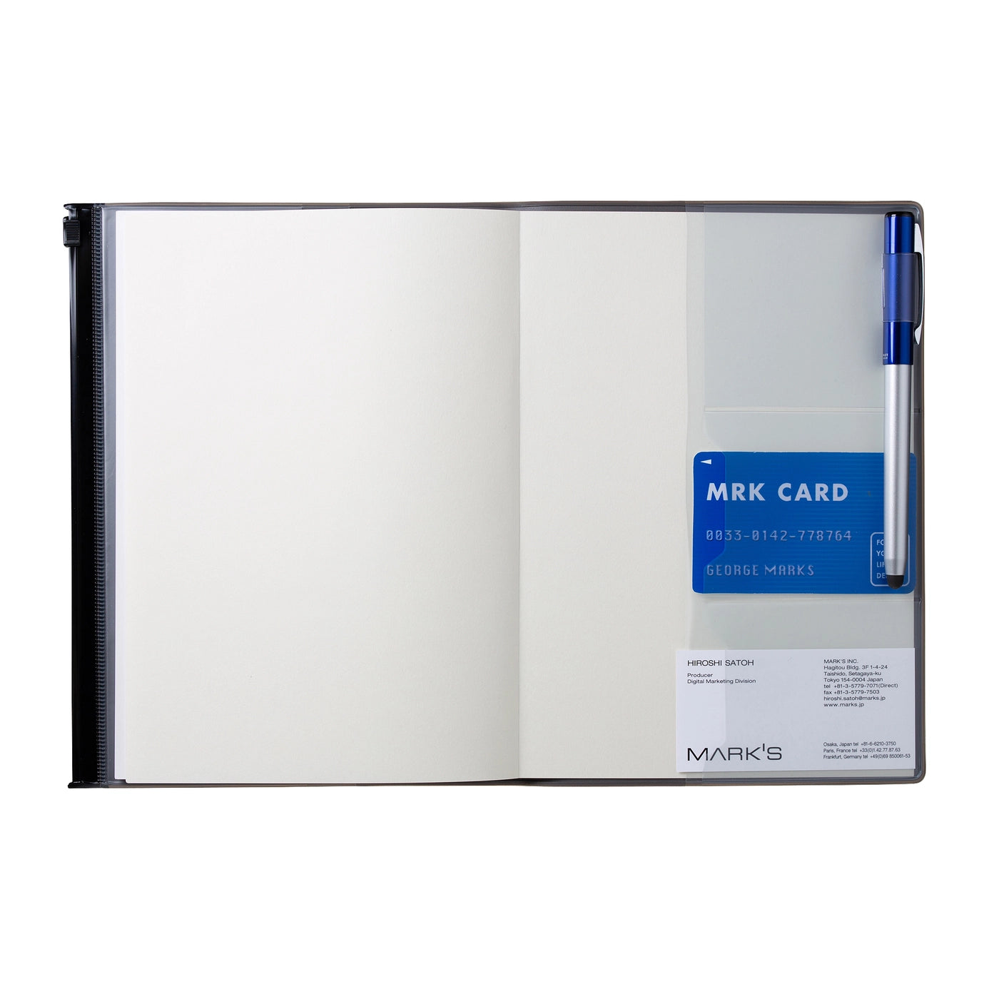Storage.It Eco-Friendly Refillable Notebook - A5 Navy