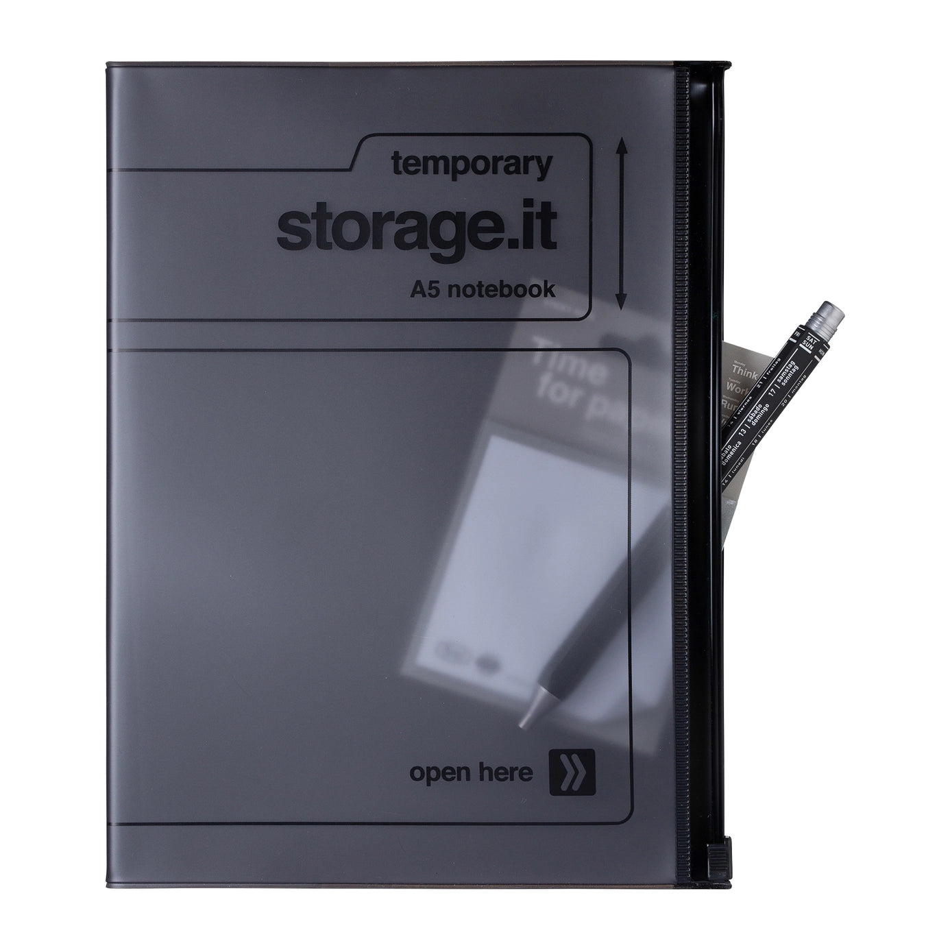 Storage.It Eco-Friendly Refillable Notebook - A5 Mint