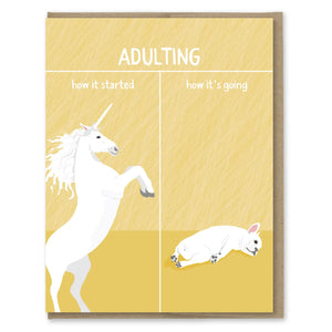 Greeting Card - Adulting