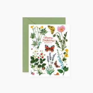 Botanica Paper Co. Greeting Card - Prairie Birthday