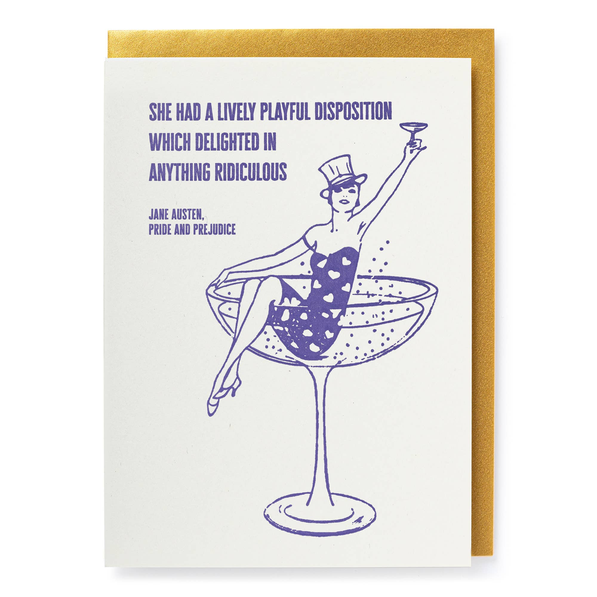 Greeting Card - Ridiculous Champagne