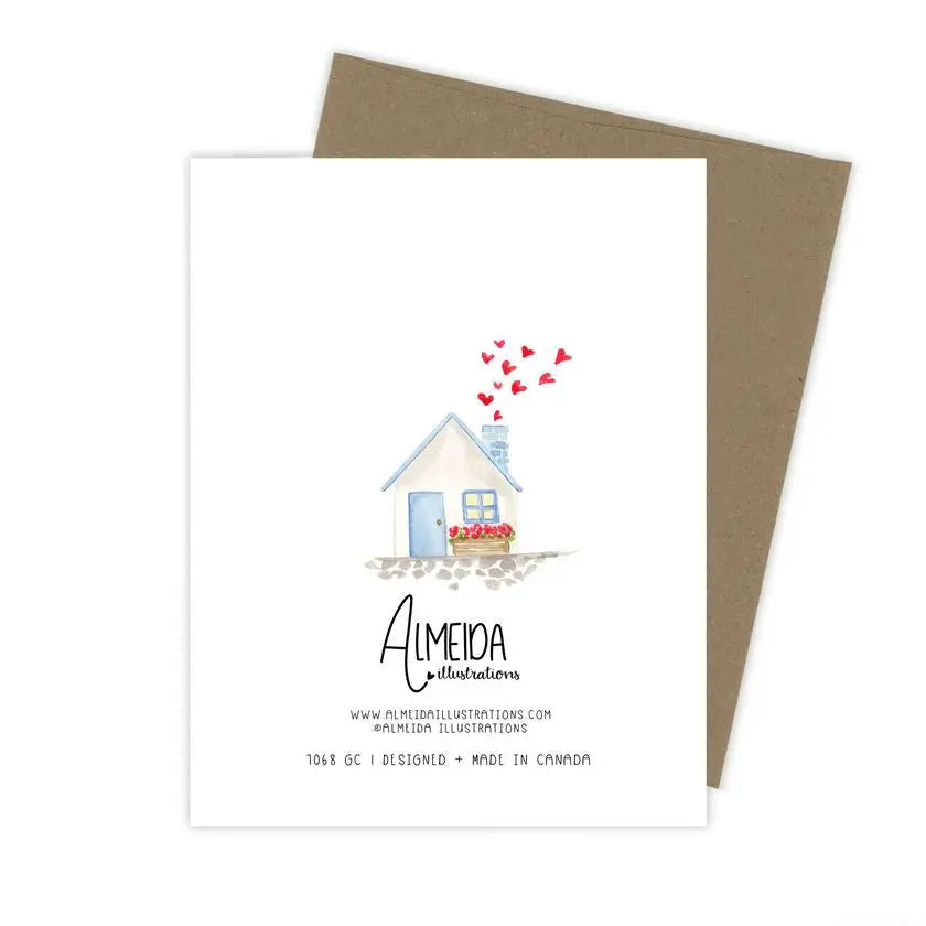 Greeting Card - Home Is With You