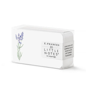 E Frances Boxed Little Notes - Lavender