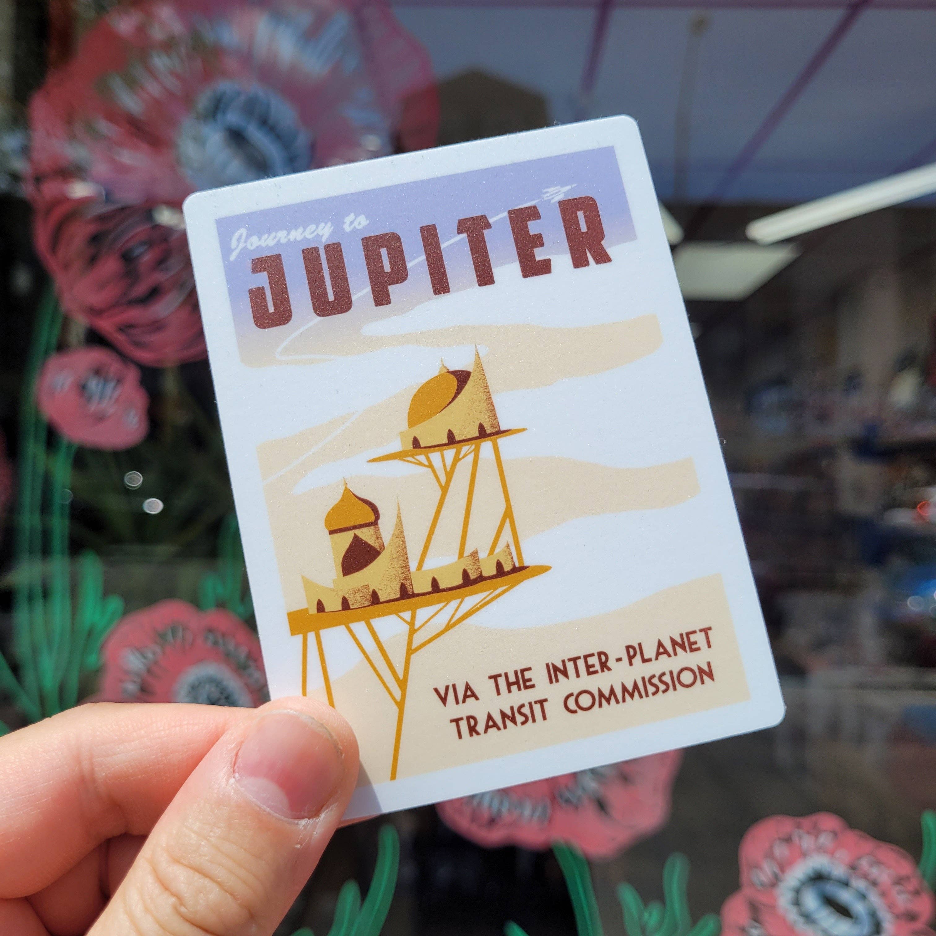 Sticker - Jupiter Poster – Duly Noted Stationery