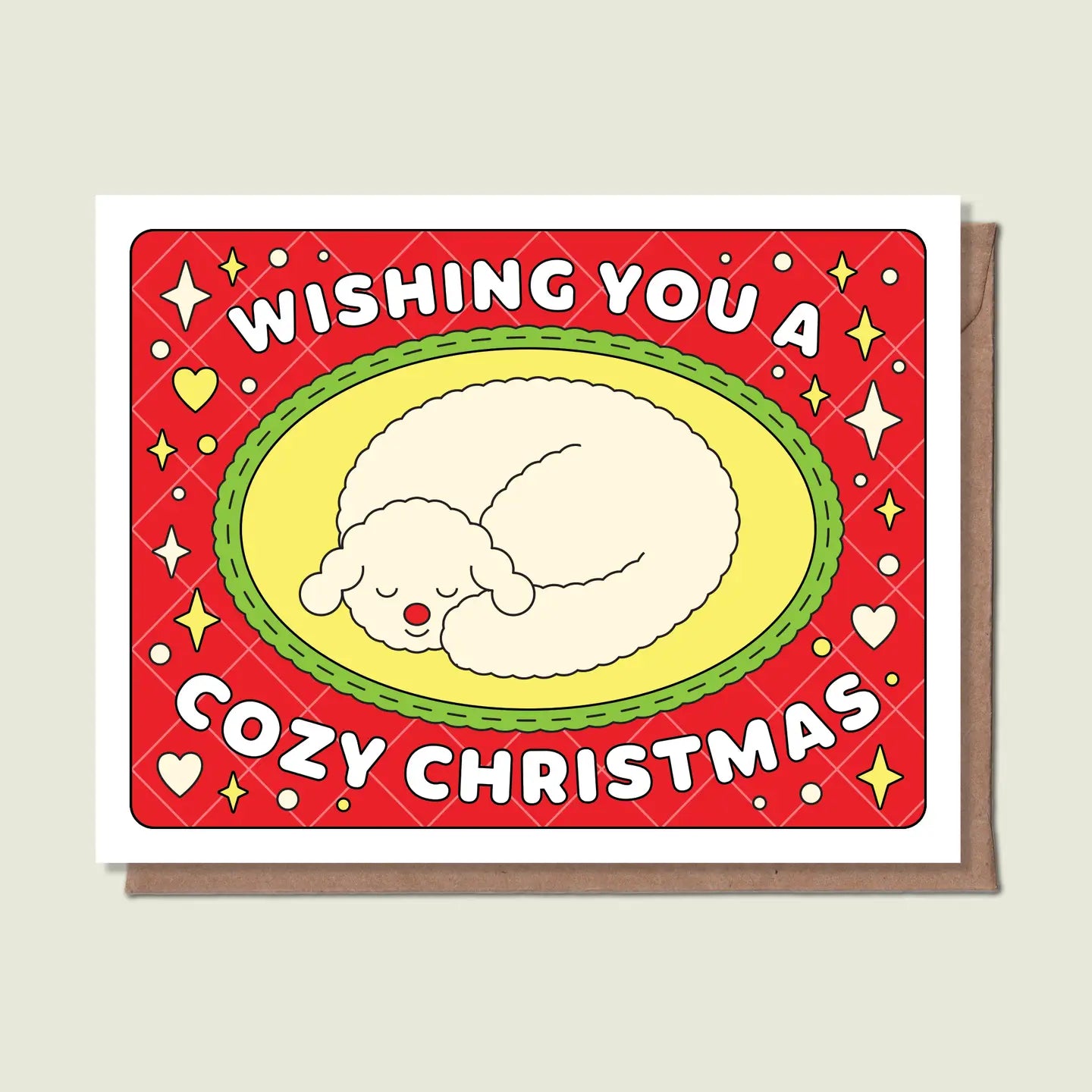 Épée Lapin Studio Greeting Card - Wishing You A Cozy Christmas