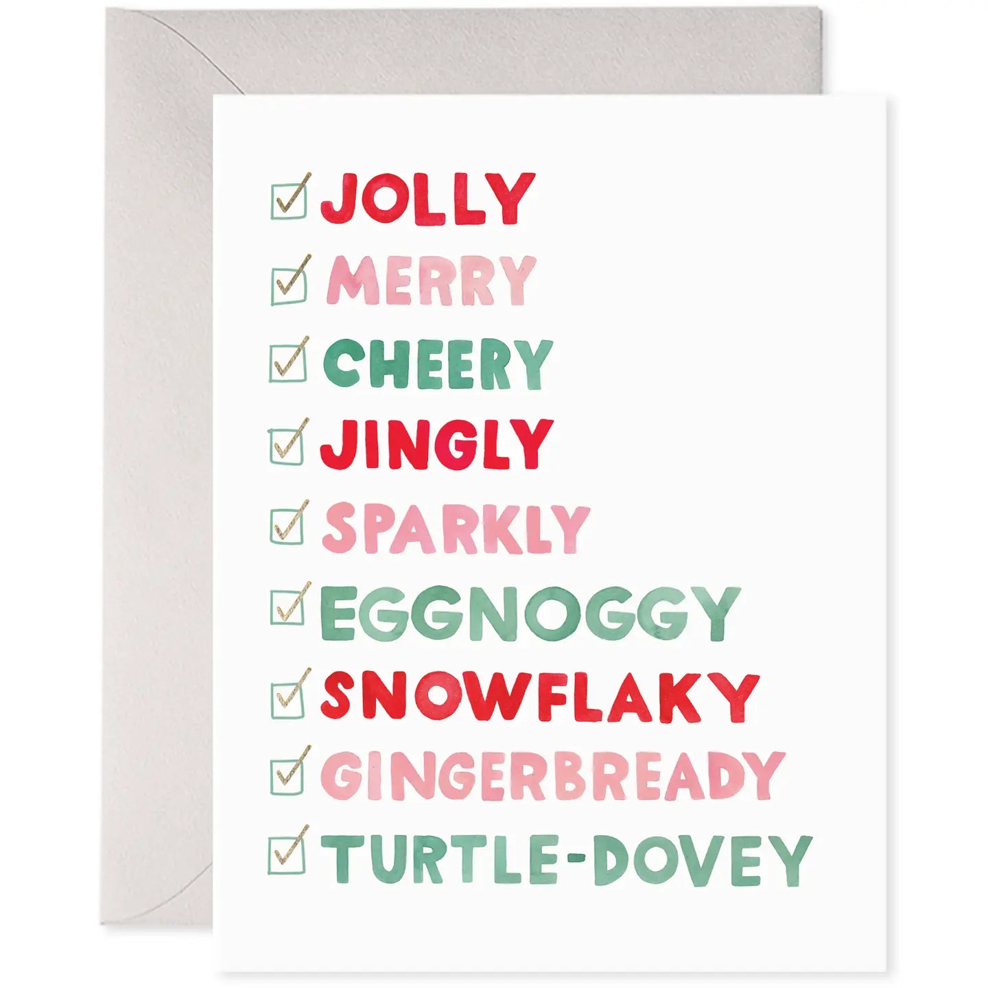 E Frances Boxed Notes - Holiday Checklist