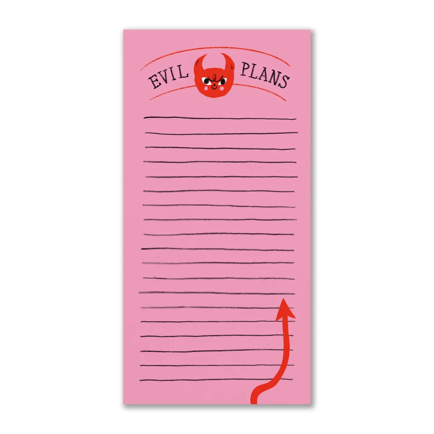 Notepad - Evil Plans – Duly Noted Stationery
