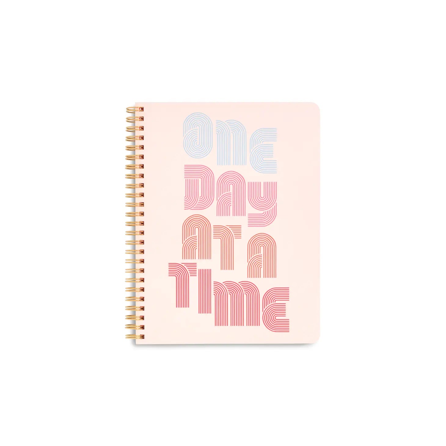 Mini Coiled Notebook - One Day At A Time