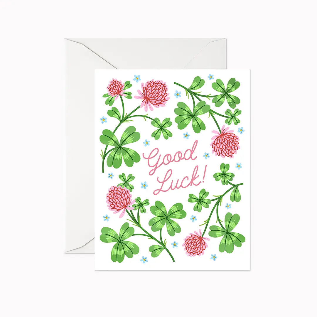 Linden Paper Co. Greeting Card - Good Luck
