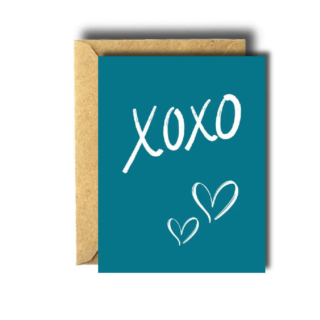 Bee Unique Greeting Card - XOXO Love