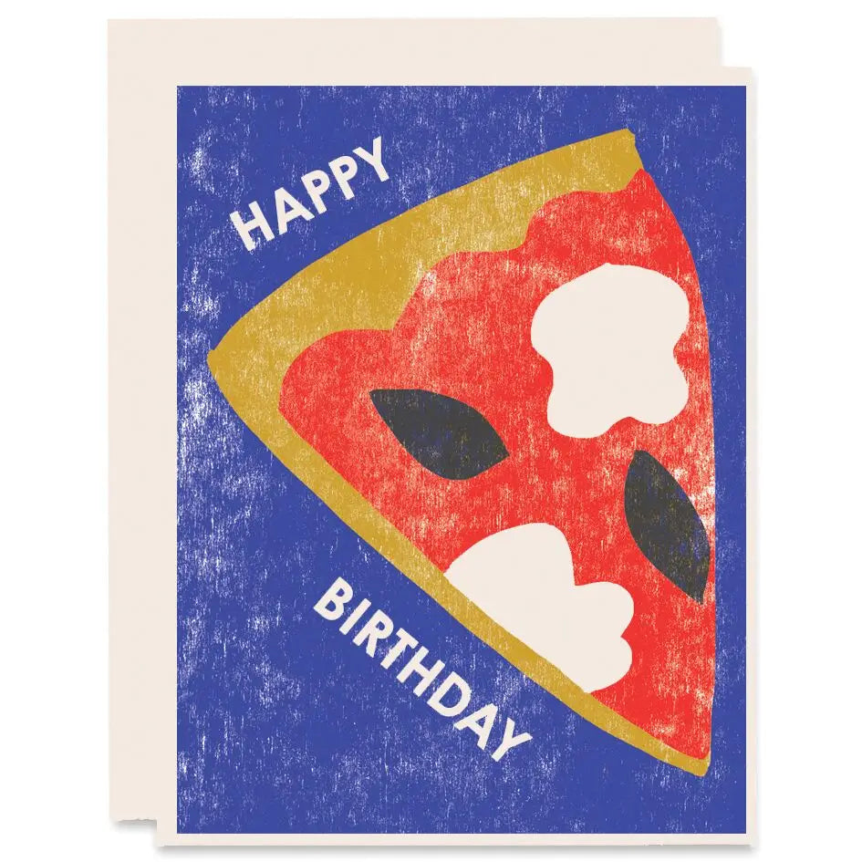 Heartell Press Greeting Card - Birthday Pizza