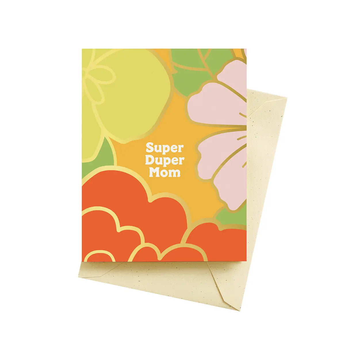 Seltzer Goods Greeting Card - Super Duper Mom