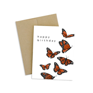 Elyse Breanne Design Greeting Card - Flying Butterflies