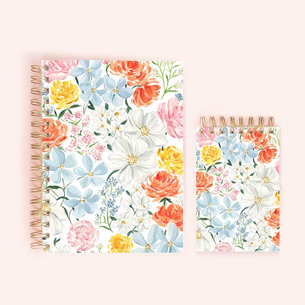 Spiral Notepad - Spring Blooms | 150 Lined Pages – Duly Noted Stationery
