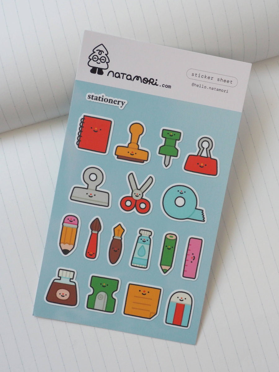 Sticker Sheet - Stationery – Duly Noted Stationery